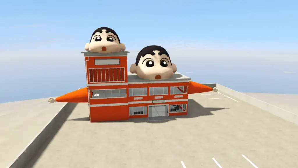 Shinchan IBD3D Police Station Prop Gta 5